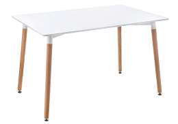 Стол деревянный Table 110х70х73 white / wood (70x73)